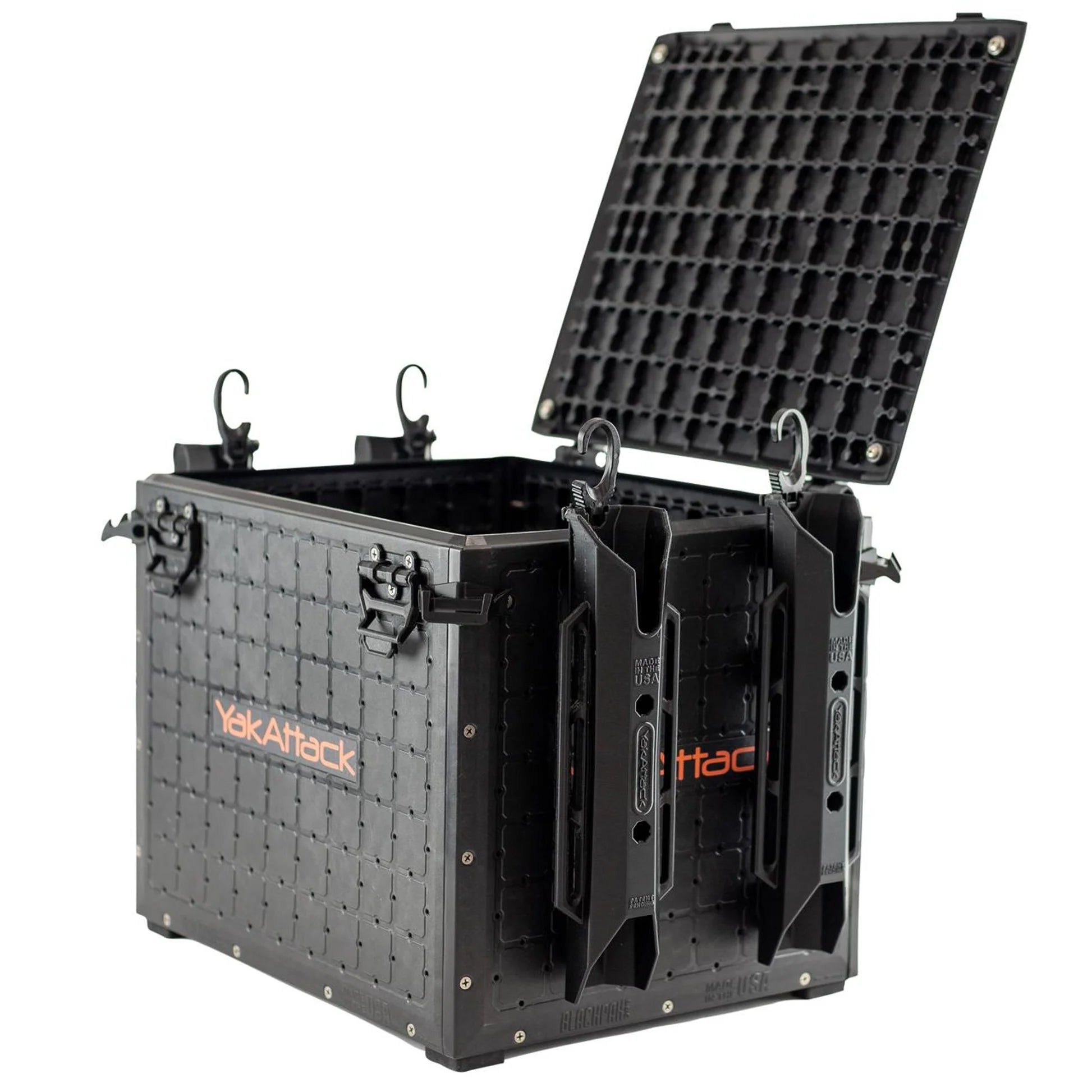 Yak Attack BlackPak Pro Kayak Fishing Crate 13"x13"